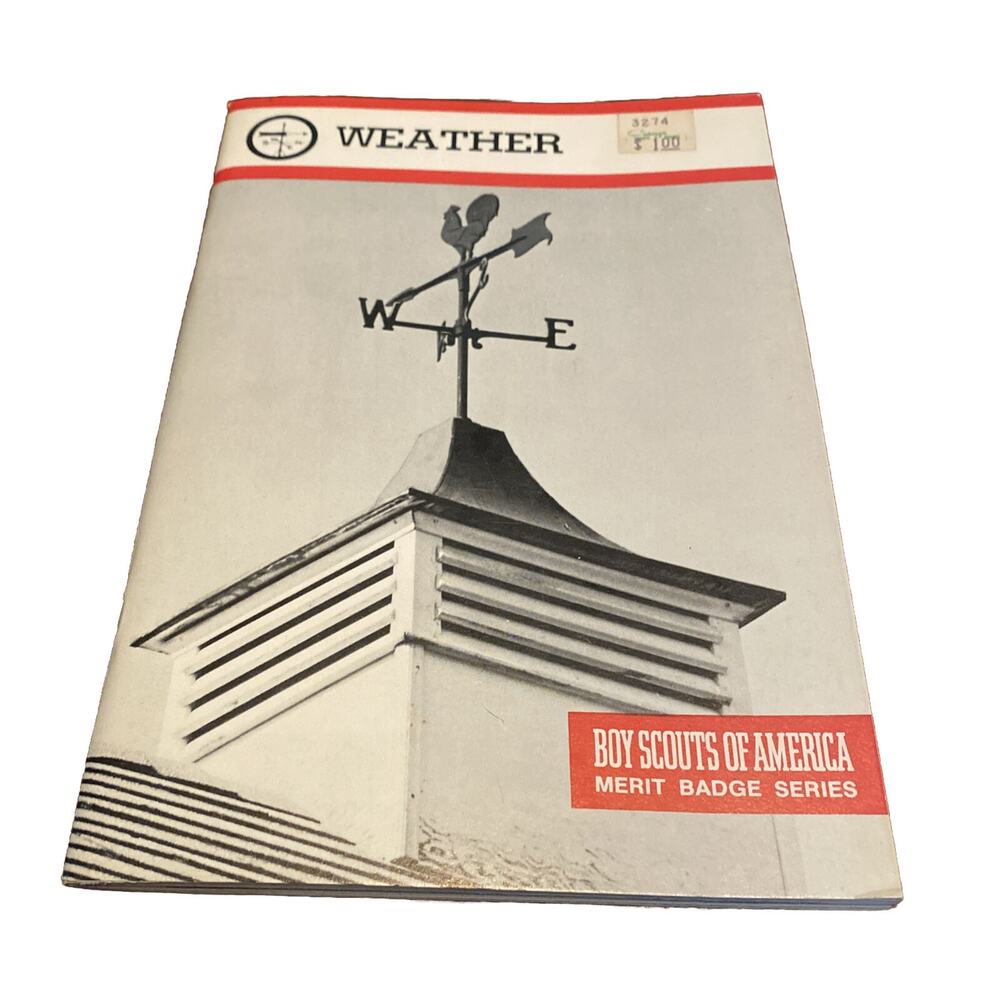 Boy Scouts of America BSA Merit Badge Series Weather VTG 1986 Meteorology Radar